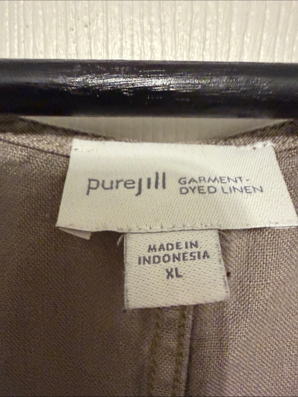 J. Jill Taupe Midi Dress - Picture 2 of 3